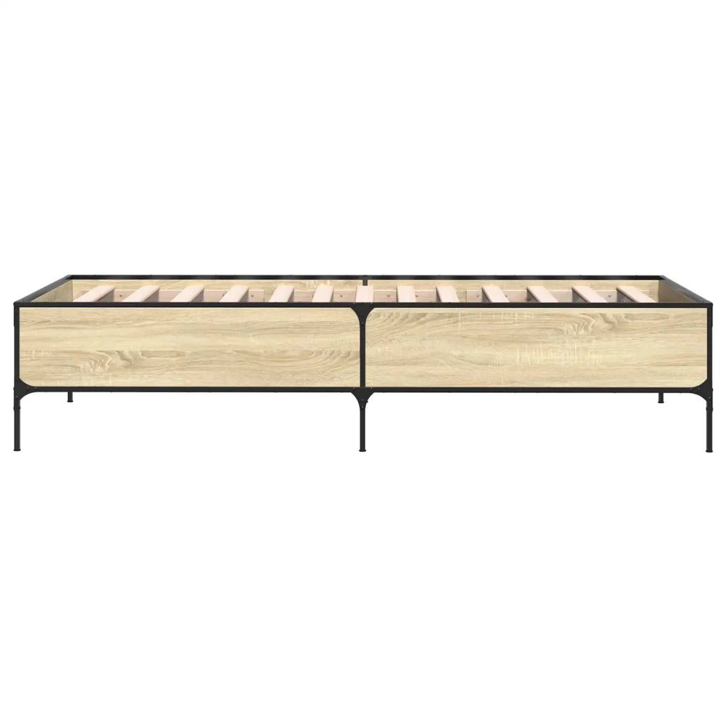 Struttura del letto Rovere Sonoma 80 x 200 cm