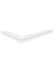 Griglia di ventilazione Angolare per camino 60x800x600 - Loft Angle destra bianca
