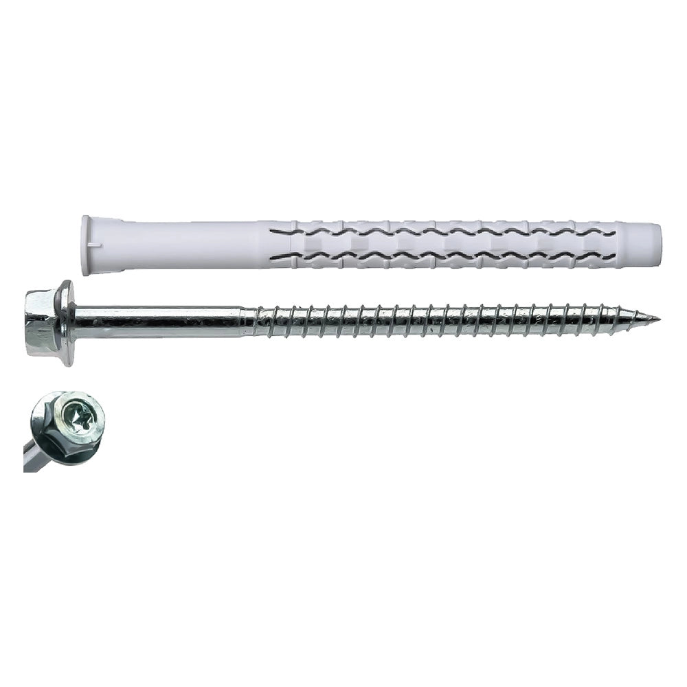 TASSELLO NYLON Gx L8 80VEFT - mm 8 x  80- 75 pezzi  - G&B