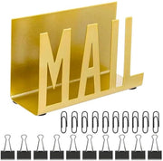 Organizzatore di Envelopi in Oro - Stile e Funzionalità - Set da 1