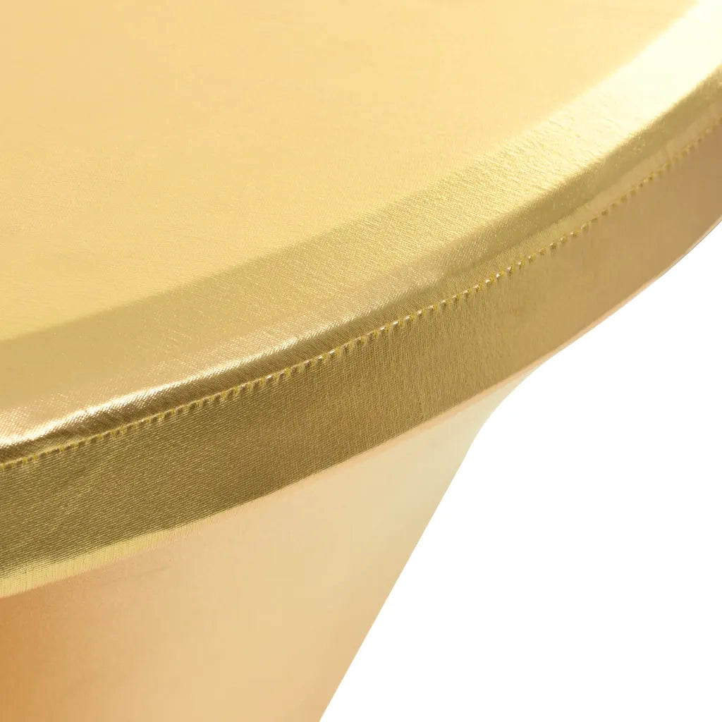 Copertura Elastica per Tavolo 2 pz 80 cm Oro CFW8174076