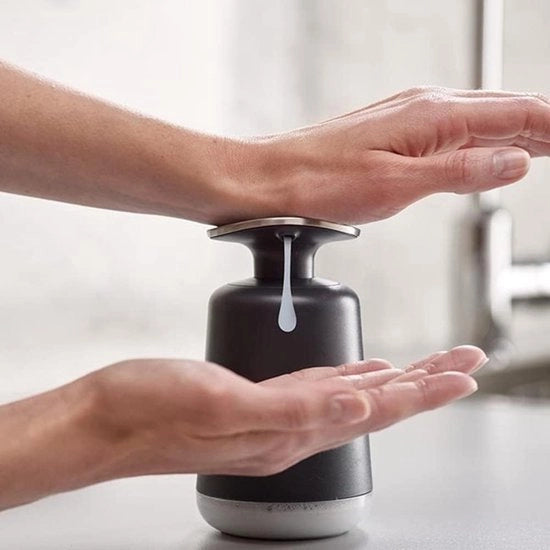 Dispensatore di Sapone Igienico - Pratico e Stilistico - 1 pezzo - Grigio