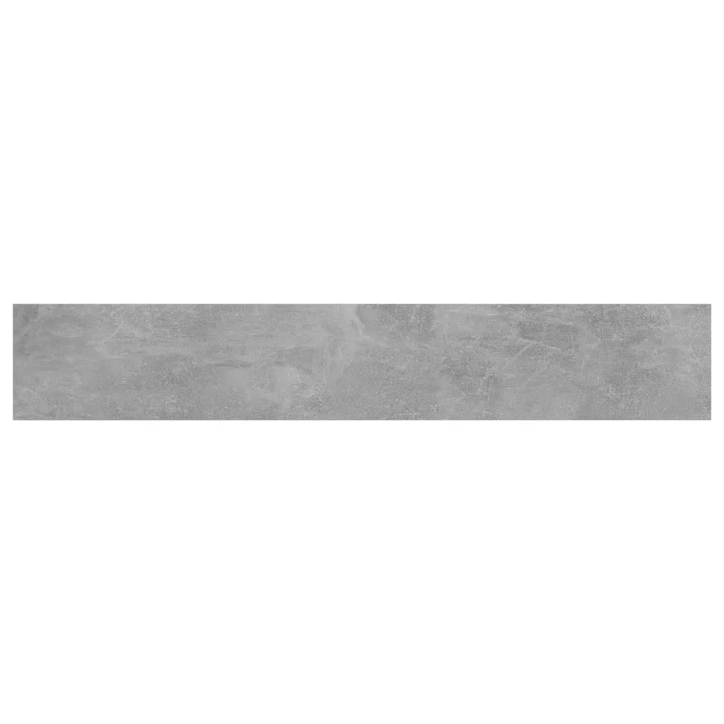 Ripiani Libreria 8 pz Grigio Cemento 60x10x1,5 cm in Truciolato cod mxl 59288
