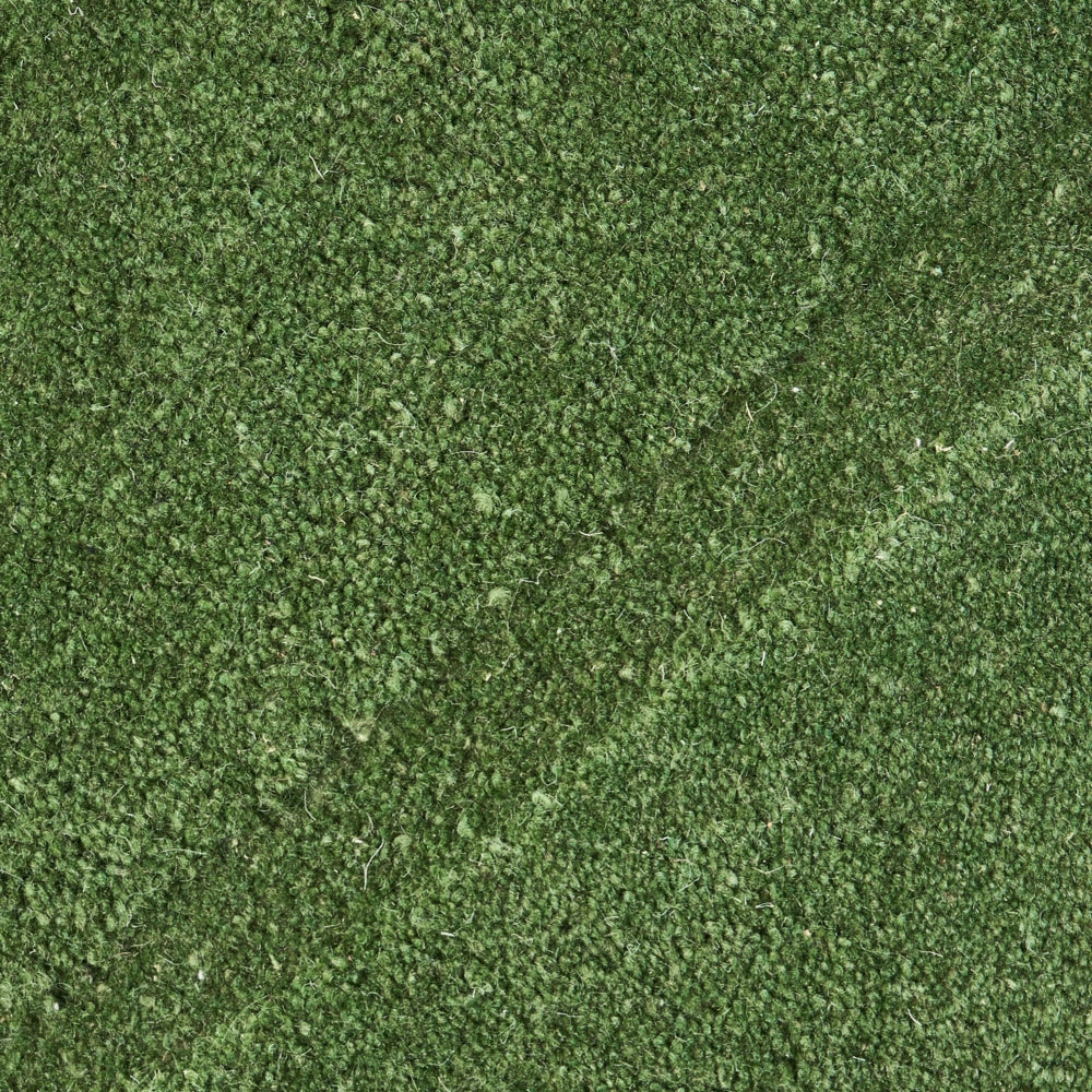 Tappeto a forma di foglia tuftato a mano 160 x 230 cm verde elemento decorativo