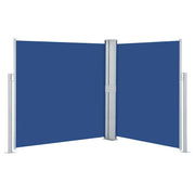 Tenda da Sole | Tenda parasole Laterale Retrattile Blu 160x600 cm