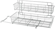 Cesto P.Oggetti Quick Box Scorrevole 2 Piani - Metaltex