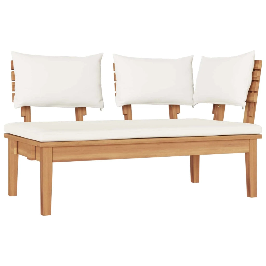Set Divano da Giardino 4 pcs Marrone e Crema 3356876