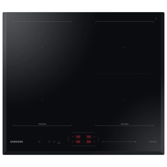 Samsung NZ64B5066KK Piano Cottura ad Induzione Power Control Slide Control Slim Fit Nero 60cm 4 Zone