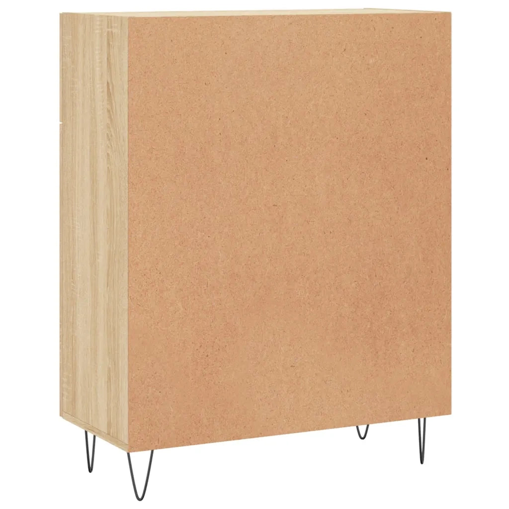 Credenza-Buffet-Armadio da cucina Rovere Sonoma 69,5x34x90 cm in Legno Multistrato 288269