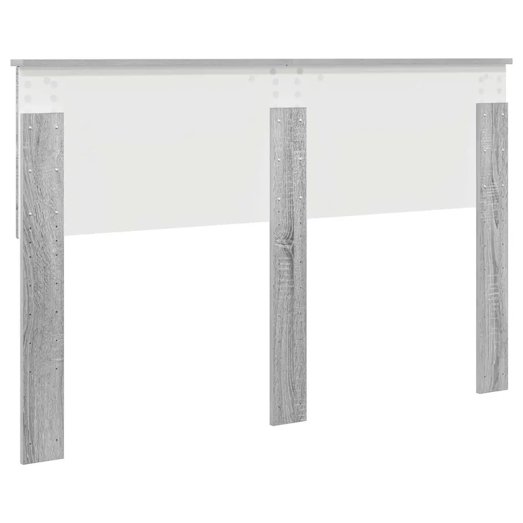Testiera-Testata-Testiera Decorativa Grigio Sonoma 160 cm Legno multistrato 304517