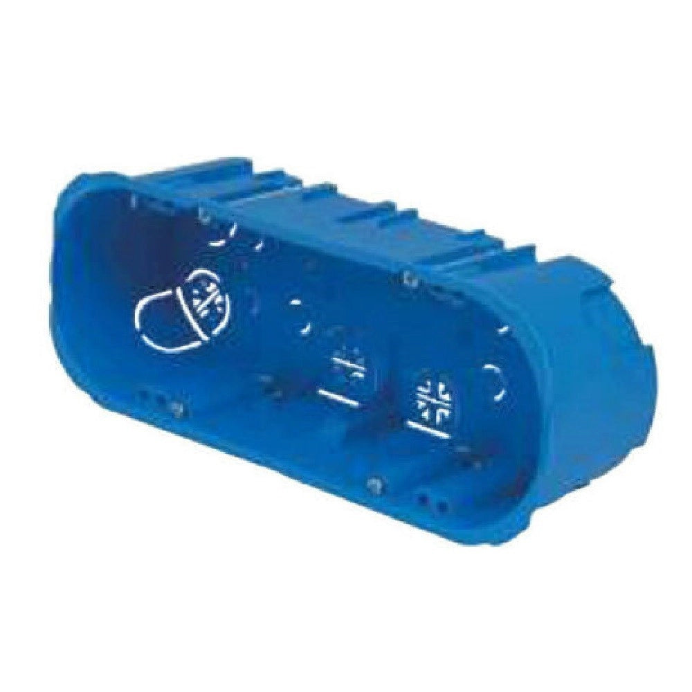 Trade Shop - Scatola Cassetta Da Incasso 6/7 Posti 506 Per Cartongesso Inserti In Ferro -