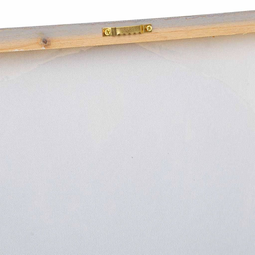 Quadro dipinto a mano con rilievo grigio 40x40x2,5h