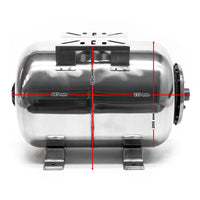 Serbatoio a sacca per palloncino domestico a sovrapressione 24 litri in acciaio inox 3416120