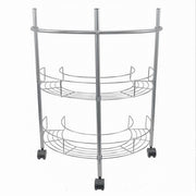 Trade Shop - Scaffale Mobiletto Carrello Sottolavabo Sotto Lavandino Bagno 2 Ripiani 59965 -