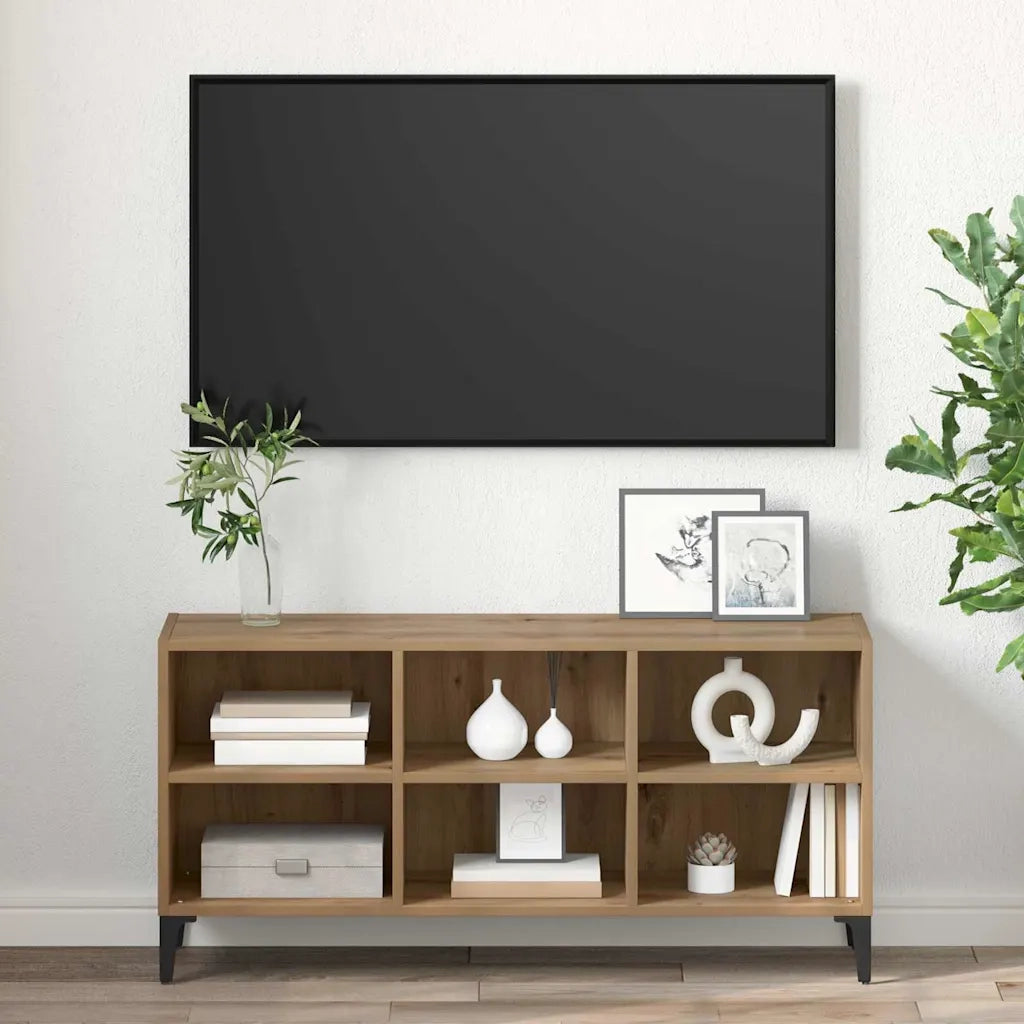 Set mobile TV Marrone 103,5 x 30 x 50 cm Legno ingegnerizzato 875114