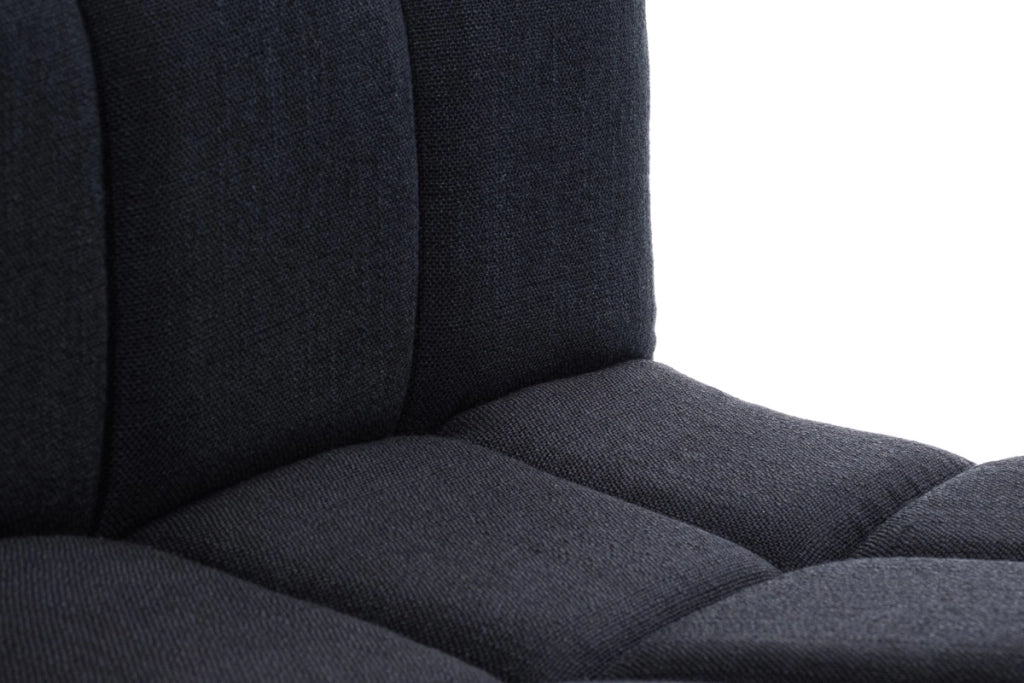 Sgabello Peru Stoffa nero
