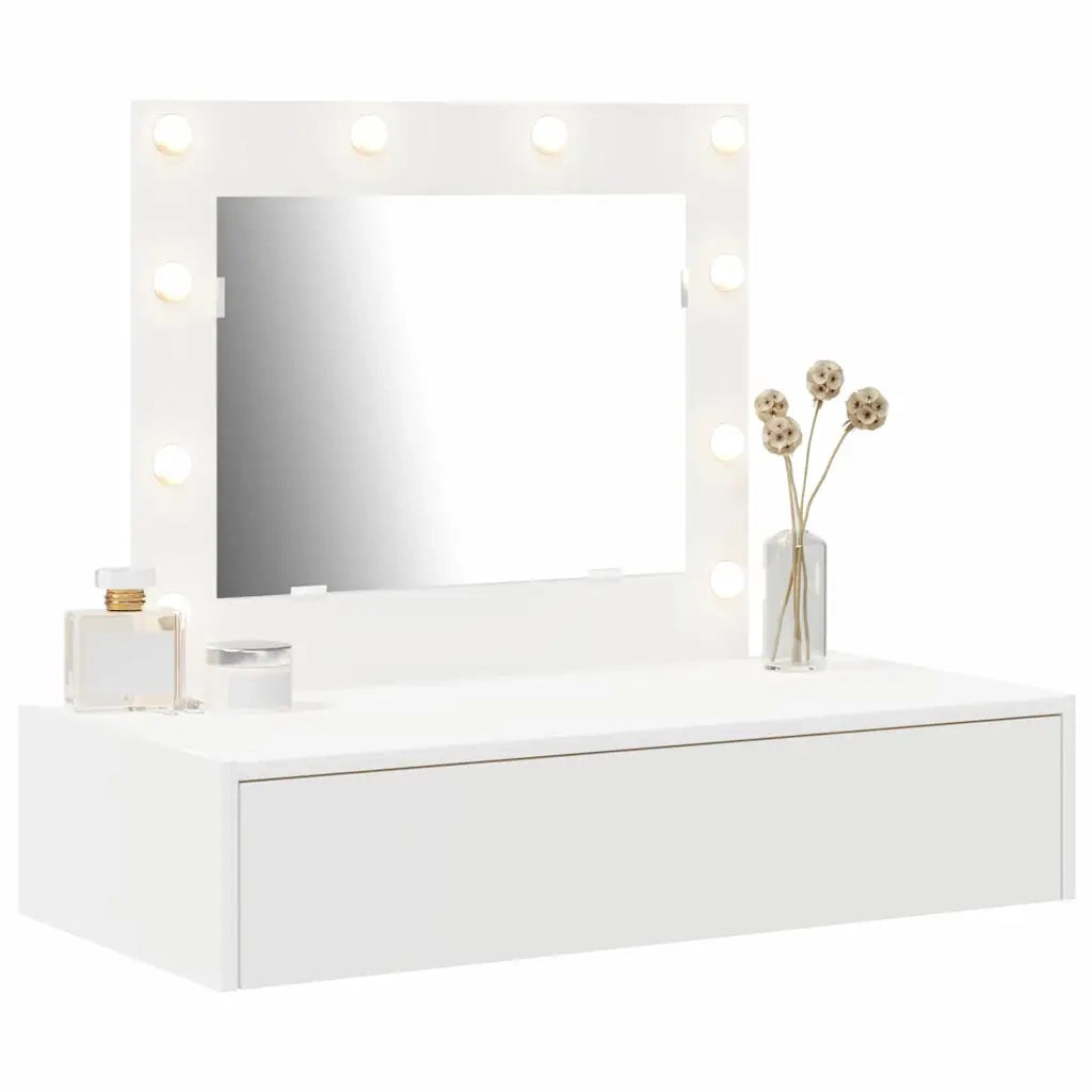 Toeletta | Tavolo da Trucco Bianco 83 x 40 x 70 cm Legno multistrato