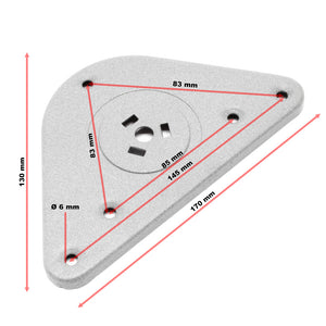 Set 4 gambe tavolo regolabili in acciaio inox nichel Ø 60mm 710mm