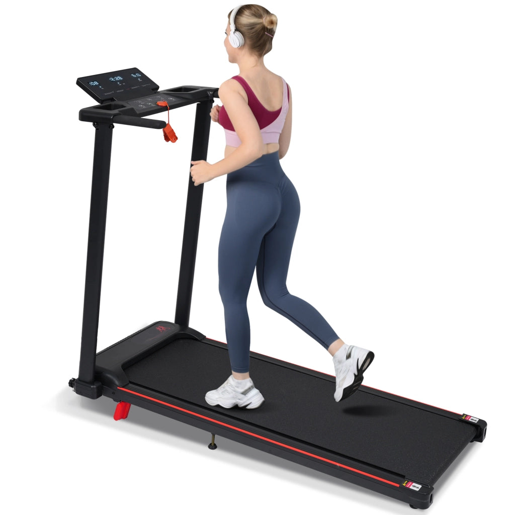 Tapis Roulant Pieghevole 3,0 HP 1-12 km/h con Inclinazione fino all'8% e Portata 120 kg