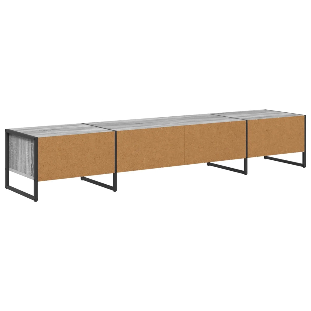 Mobile TV-Credenza TV-Console TV Grigio Sonoma 170,5 x 36 x 30,5 cm Legno multistrato