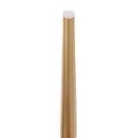 Set di 2 sedie da pranzo in velluto, con gambe in metallo dorato, 50x62x89 cm, Beige