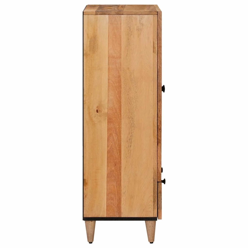 Credenza Naturale 60 x 33,5 x 100 cm Legno di mango massello 4018290