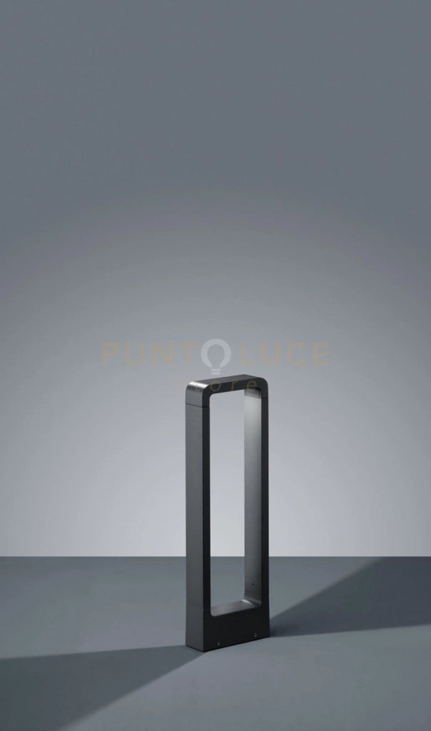 RENO PALO BASSO  LED 4,5W 450lm, 3000K RETTANGOLARE ANTRACITE H50CM IP54