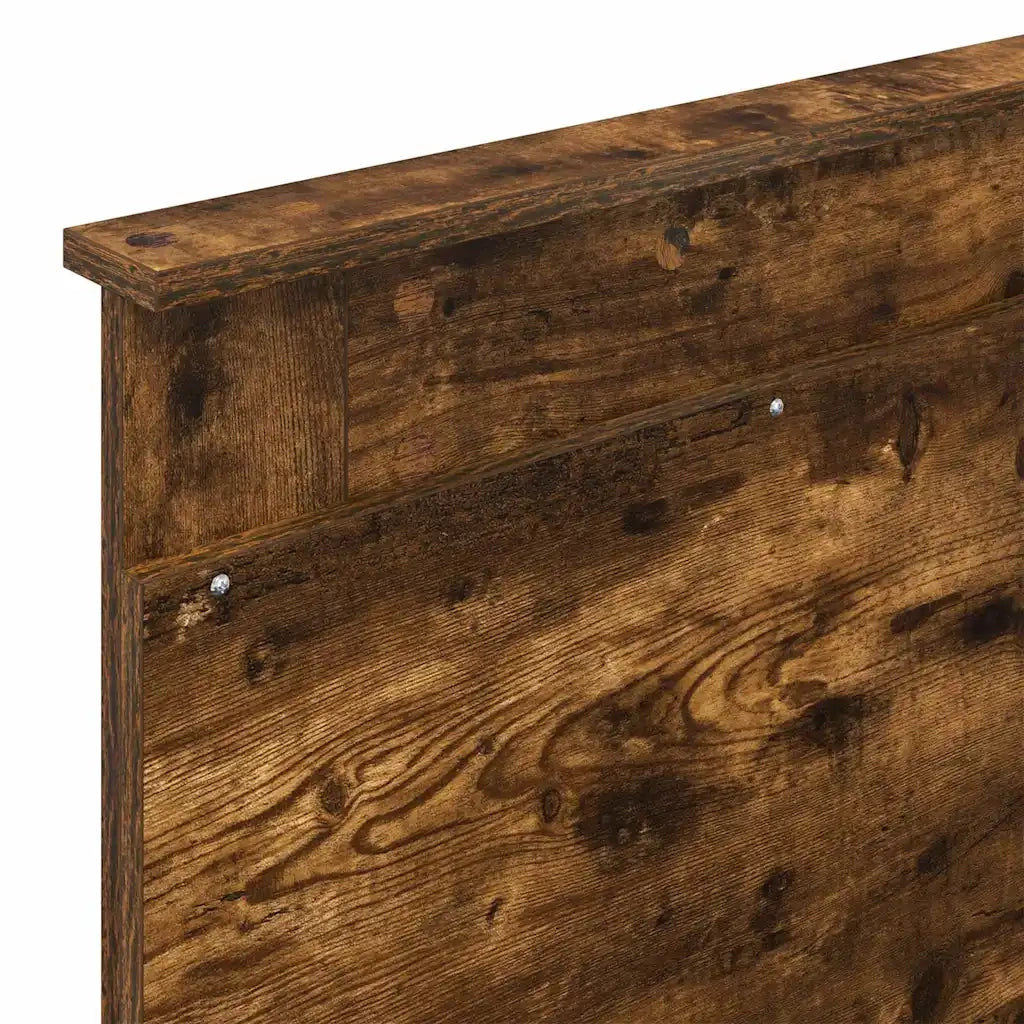 Testiera-Testata-Testiera Decorativa Rovere fum¨¦ 100 cm Legno multistrato 347456
