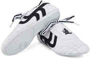 Scarpe di Taekwondo Leggerezza - Scarpe per Sport di Combattimento - Punti di Contatto in Gomma Antiscivolo - Materiale Respirante - Adatti a Bambini e Adolescenti - Movimento Comodo - Scarpe per Arti Marziali