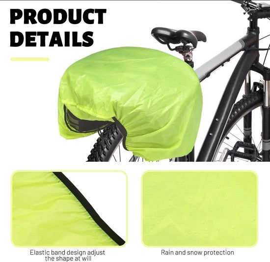 Regolabaricatore Acquaplastico - Fodera Flessibile per Bicicletta - Leggero - Impermeabile - Adatto per Sedili Bicicletta - Fatto di Poliestere Duraturo
