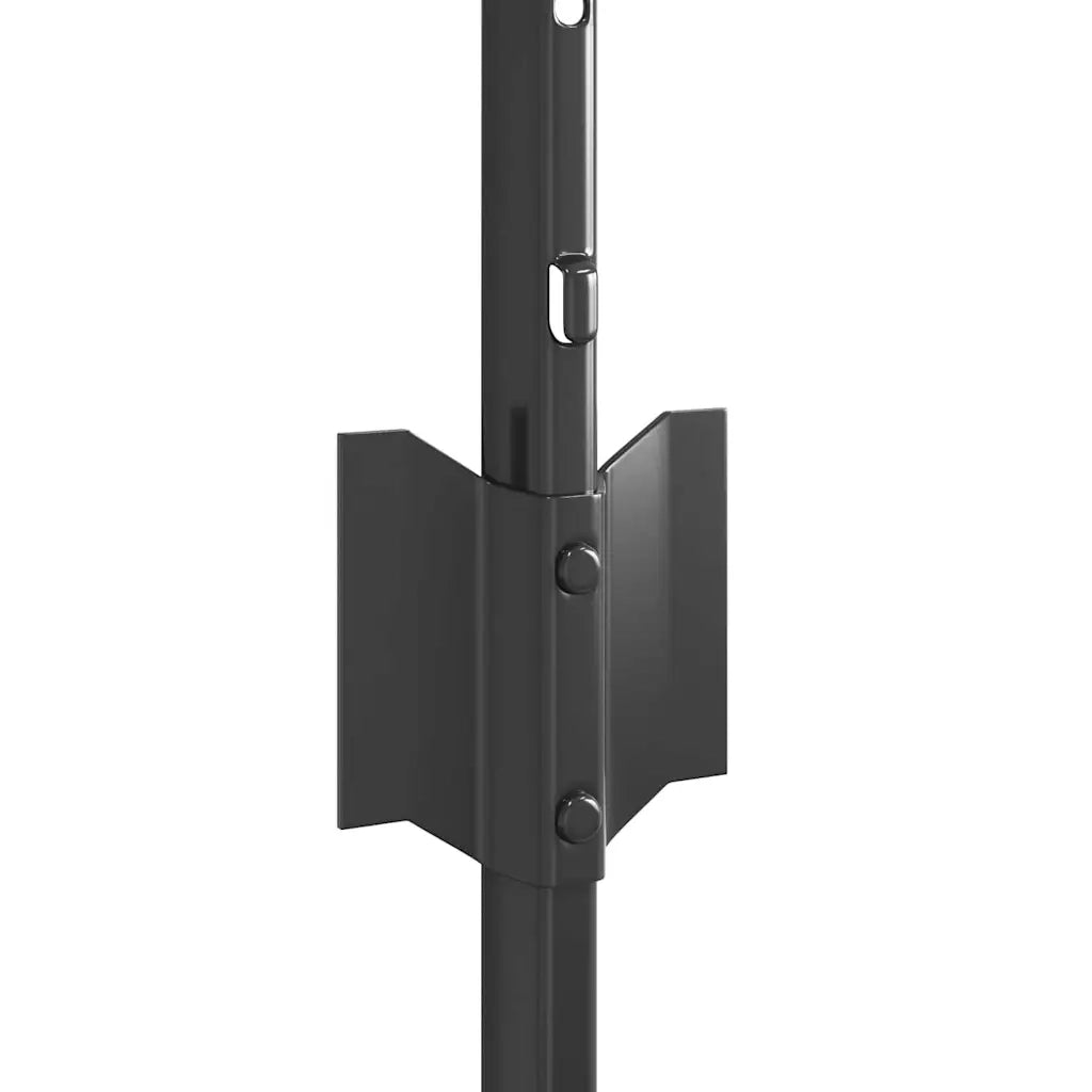 Palo della recinzione 44 pz Grigio 100 cm Acciaio CFW9815835