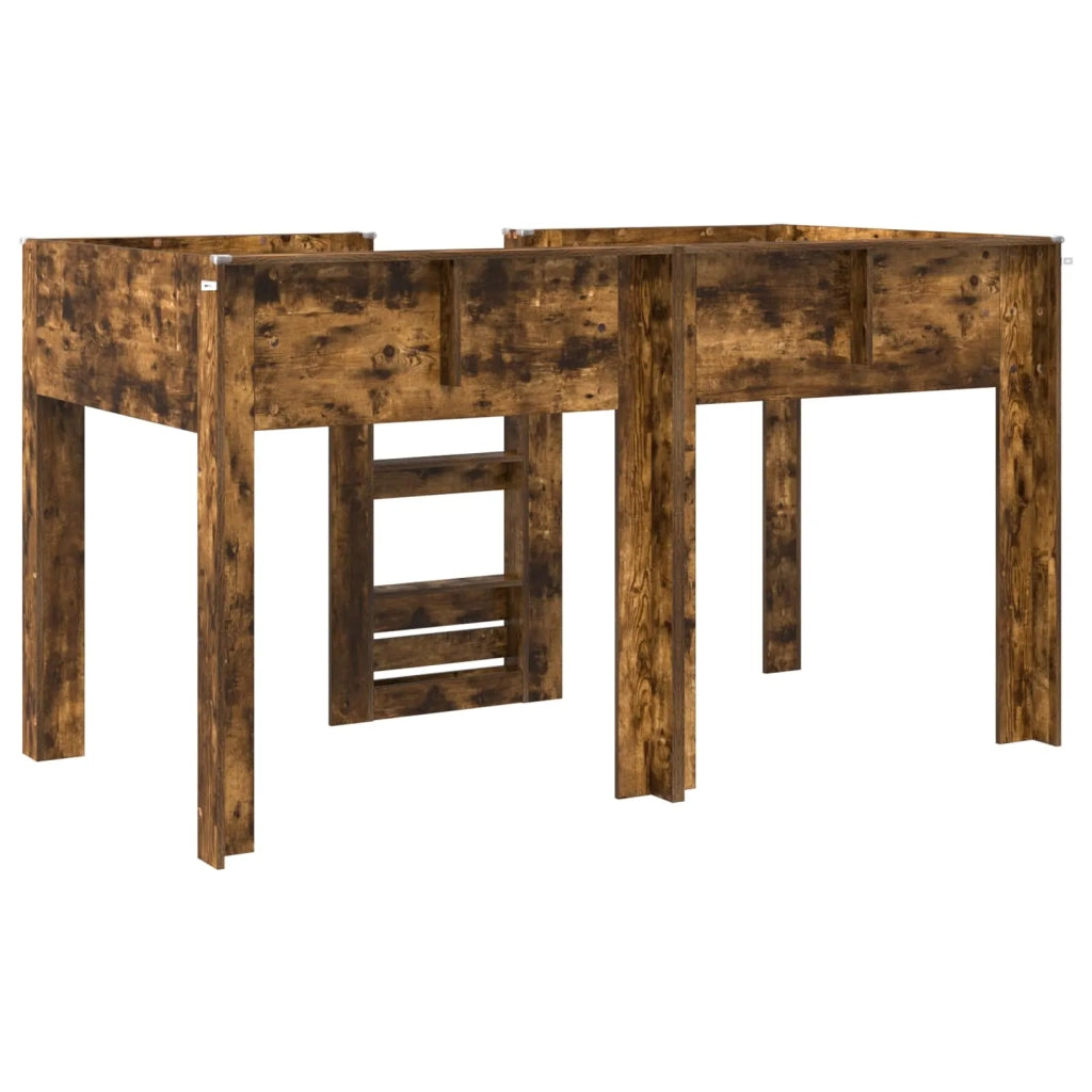 Letto a Castello per Bambini Rovere fumé 100 x 200 cm 3410503