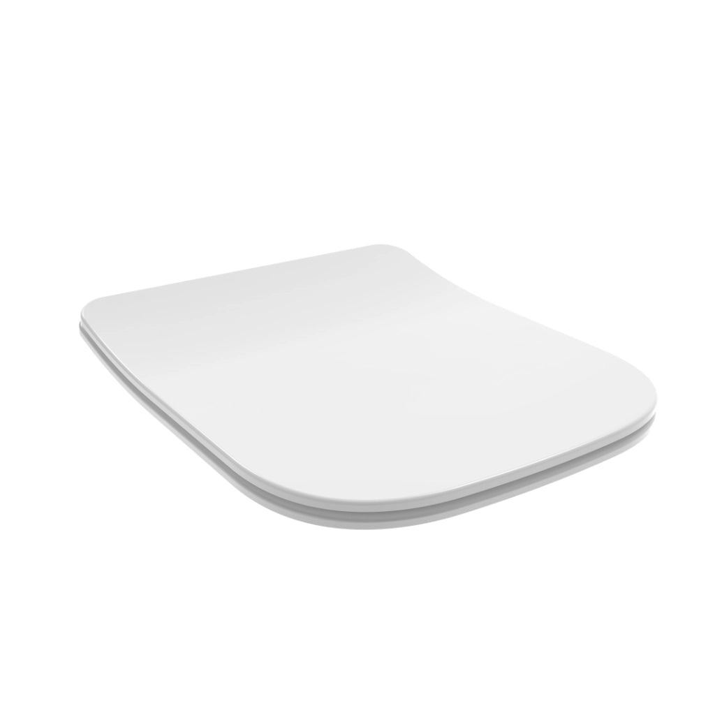 Copriwater quadrato slim bianco termoidurente