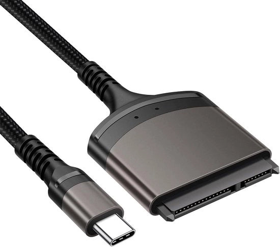 Adattatore USB a SATA 22-pins per Disco Rigido 2,5 pollici - Connettore SSD per Laptop - Cavo dati
