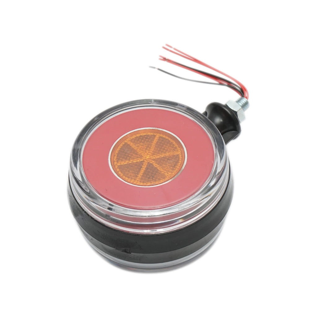 Lampada laterale  con LED, 12-24V, rosso-bianco, Breckner Germany, modello FR0332RW.
