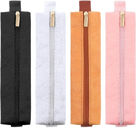 Accessori per pennarelli 4 pezzi - Penna regolabile - Pergamena DuPont - Taschini elastici per matite - Accessori per quaderno - Dimensioni 18,5 × 5 cm - Penna tesa