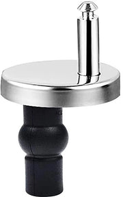 Bracciale per WC con rilascio rapido e fissaggi duraturi - Nero - Sostituzione sedile WC - Adatto per WC standard - Modelli per sostituire sedili WC -