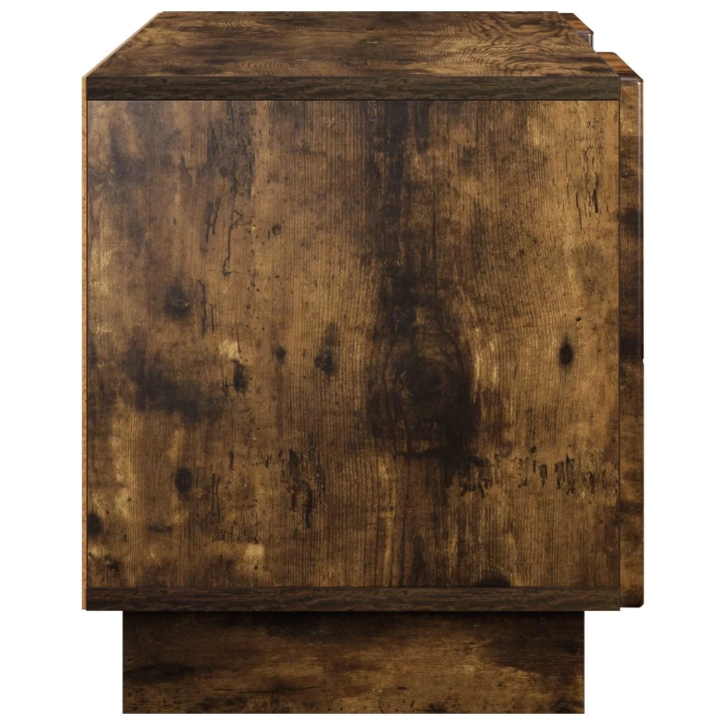 Supporto TV 90 x 34.5 x 40 cm Rovere Fumo Legno ingegnerizzato 8011482