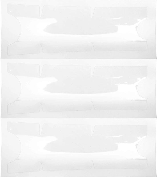 Film di protezione per manubrio trasparente TPU - leggero - resistente - senza residuo - protezione estesa - adesivi per bicicletta