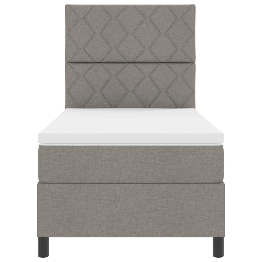 Letto a molle con materasso Talpa 100 x 200 cm Tessuto 3339445