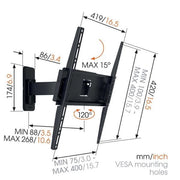 Ma3030-b1 staffa rotante 32-55 - VOG8573030