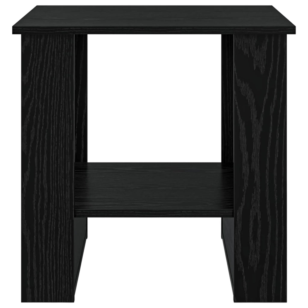 Tavolino da salotto Rovere Nero 51 x 50 x 50 cm 8000197
