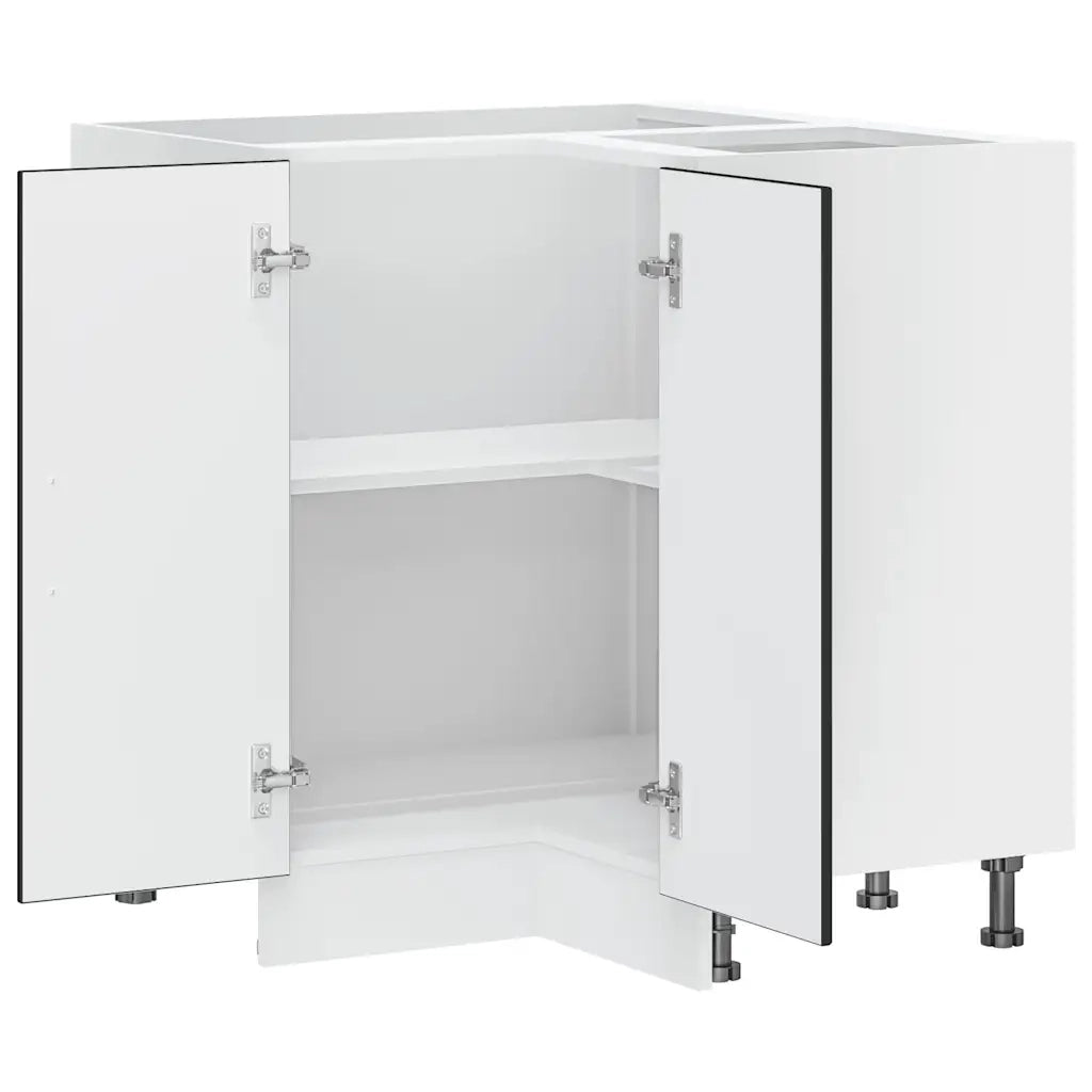 Base ad Angolo Cucina Porto Nero in Legno Multistrato 853988