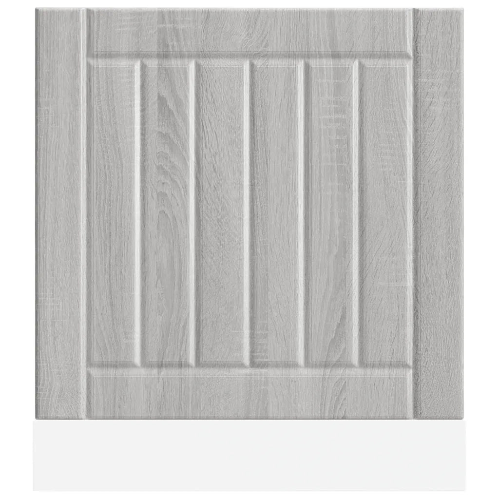 Pannello Lavastoviglie Lucca Grigio Sonoma in Legno Multistrato 853903
