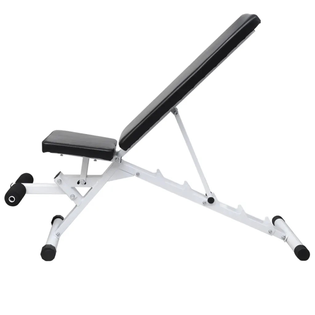 Panca da Palestra con Bilanciere e Set di Manubri 60,5 kg CFW2440694