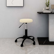 Sedia Girevole da Ufficio Crema in Velluto