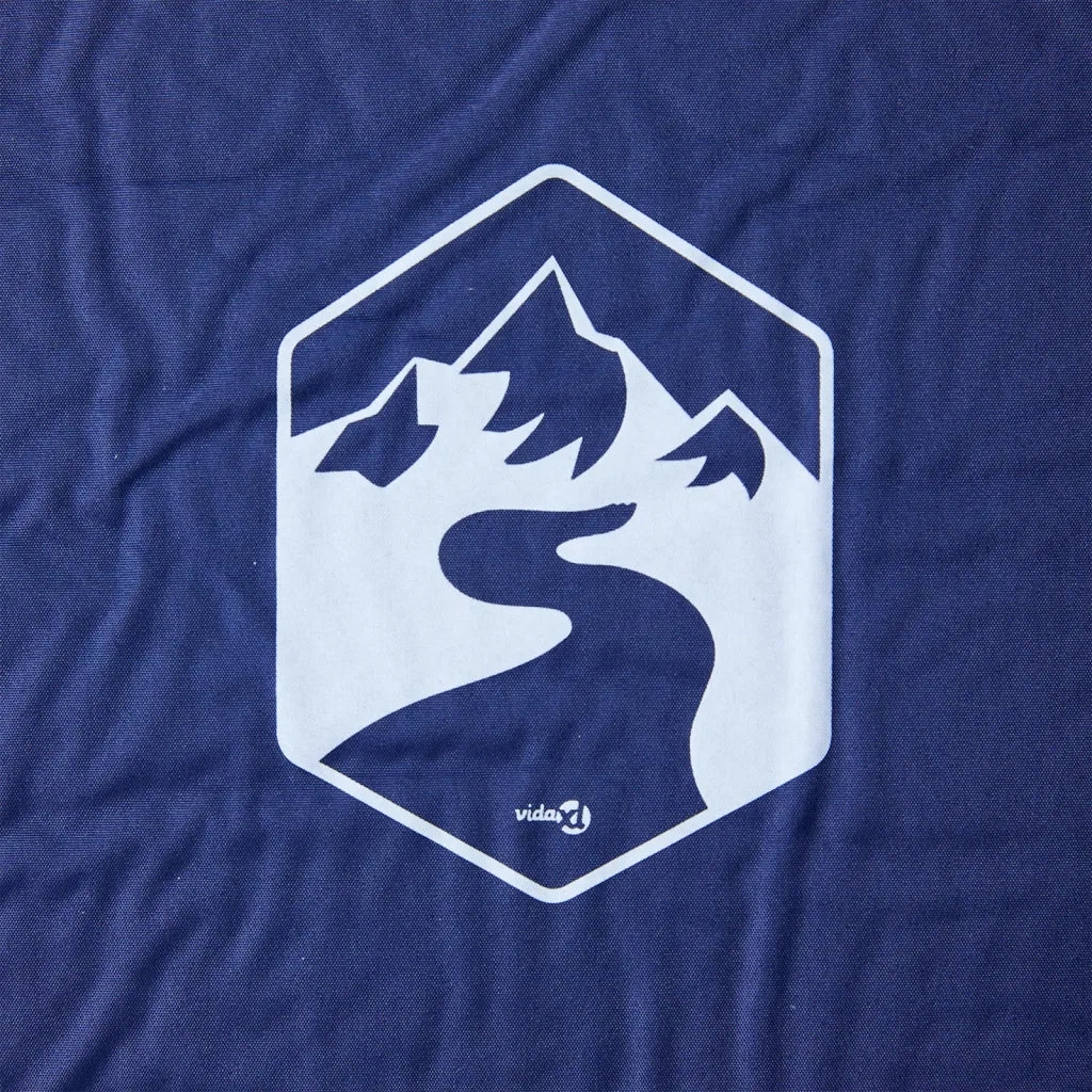 Materasso Campeggio Autogonfiabile Cuscini 1 Persona Blu Marino CFW4444862