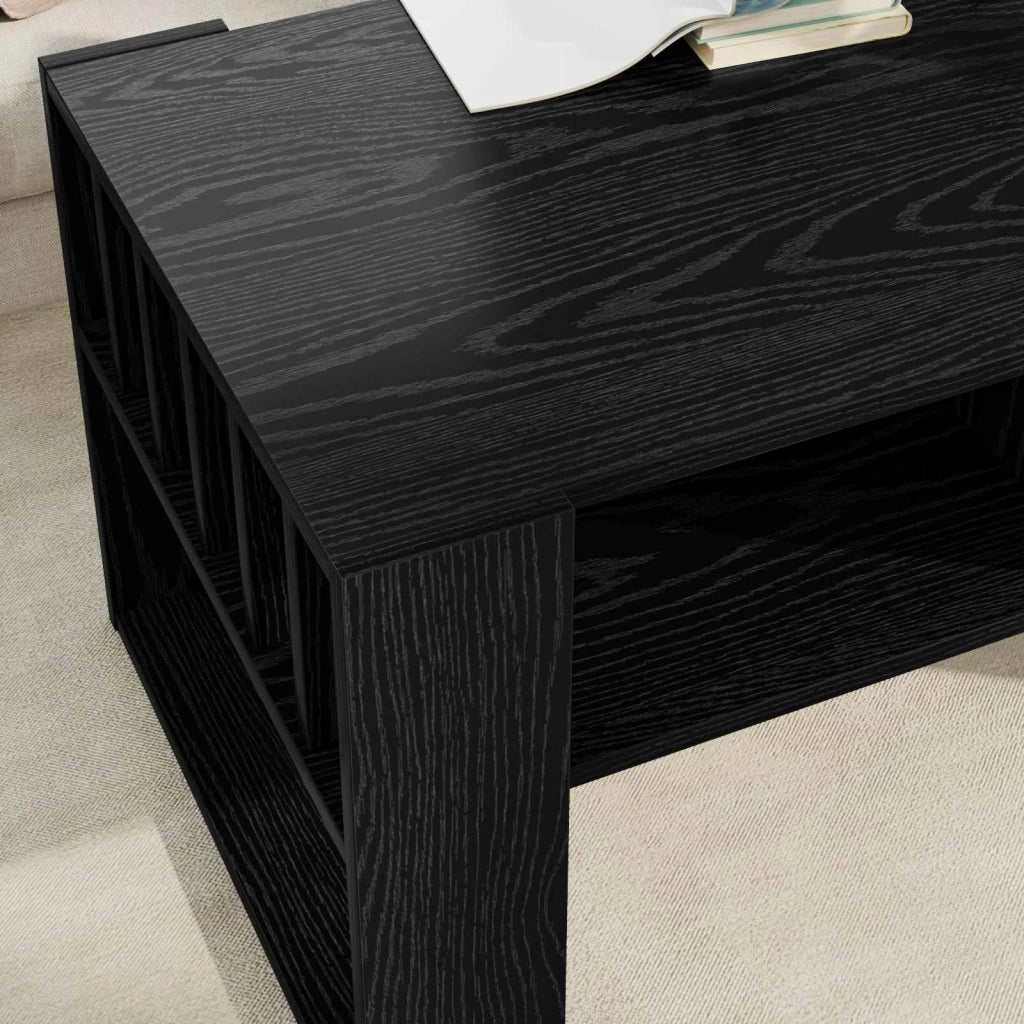 Tavolino da salotto Rovere Nero 92 x 49,5 x 45 cm 8000109