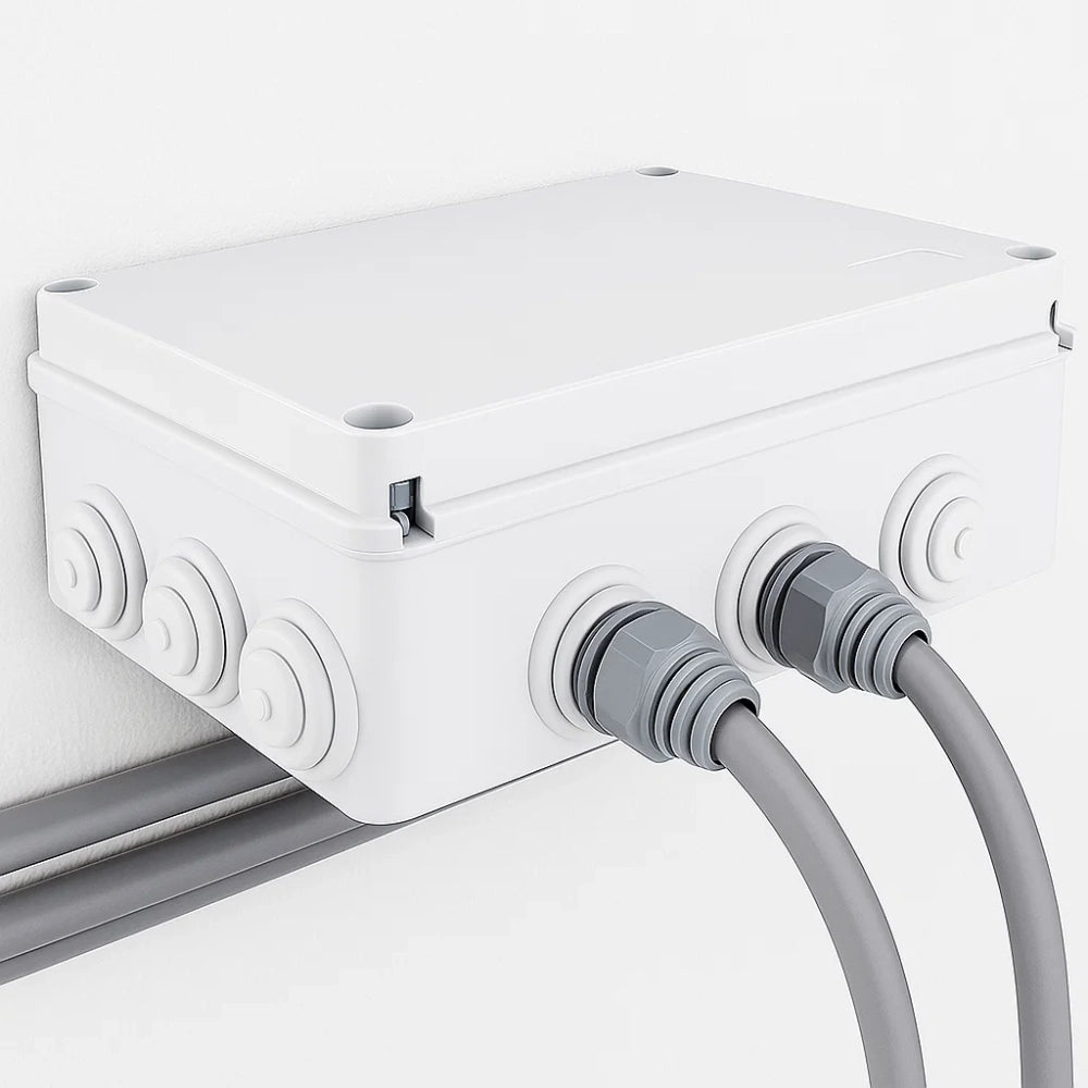 Scatole di derivazione gewiss serie 44 ce stagne in tecnopolimero ip55 *** dimensioni 240 x 190 x 70 millimetri, conf...