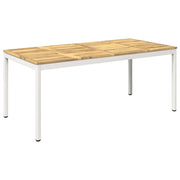 Tavolo da cena da giardino Bianco 180 x 88,5 x 75 cm 901769